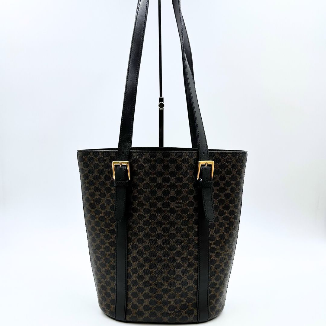美品】Celine トリオンフ マカダム ブラック トートバッグ - メルカリ