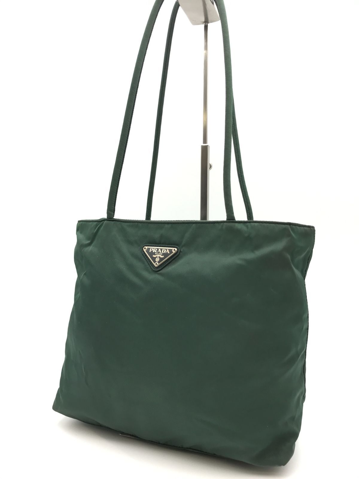 PRADA プラダ ショルダーバッグ トートバッグ 三角ロゴ 肩掛け