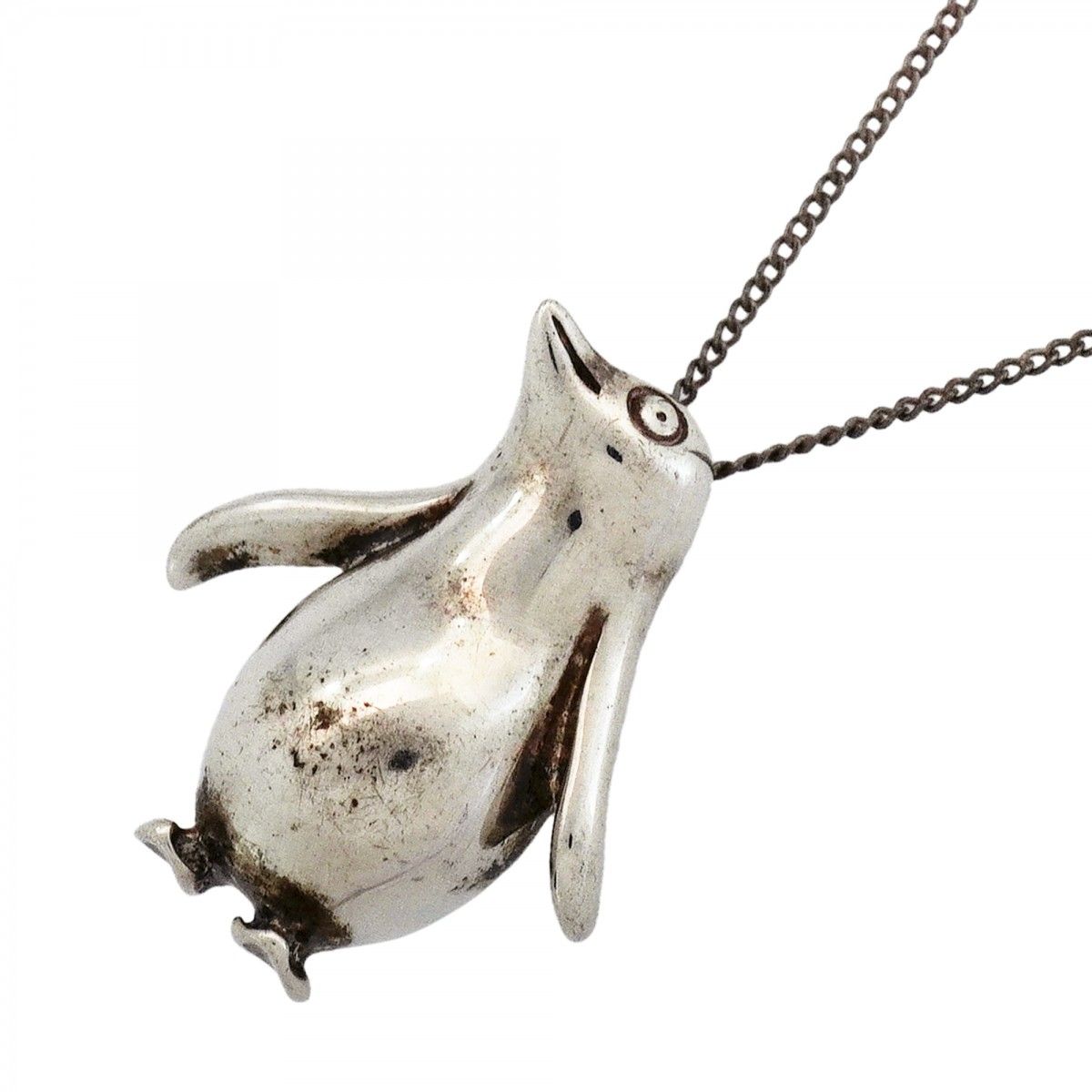 【6jfb0035-k】ティファニー ネックレス ペンギン シルバー925【中古】レディース 14,746円
