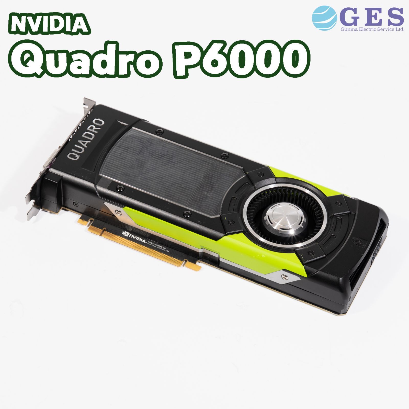 NVIDIA Quadro P6000 GDDR5X 24GB グラフィックボード GPU ワーク