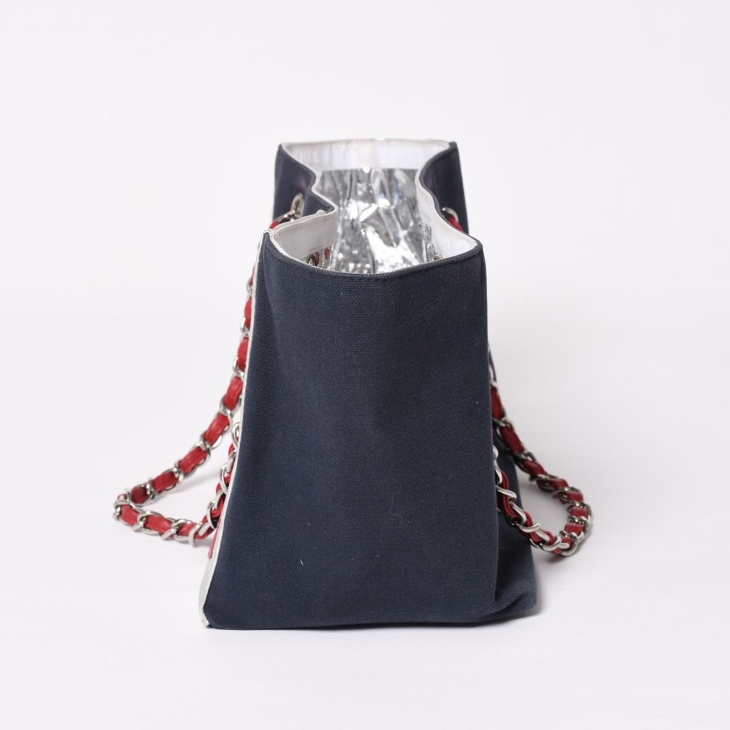 CHANEL シャネル No.5 ココマーク チェーントートバッグ A18644