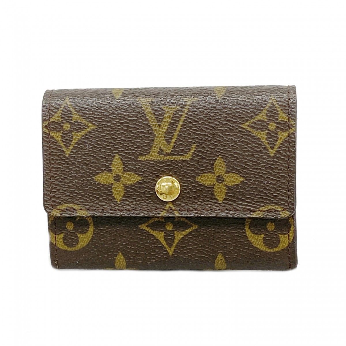 LOUIS VUITTON モノグラム ポルトモネ プラ コインケース LOUIS