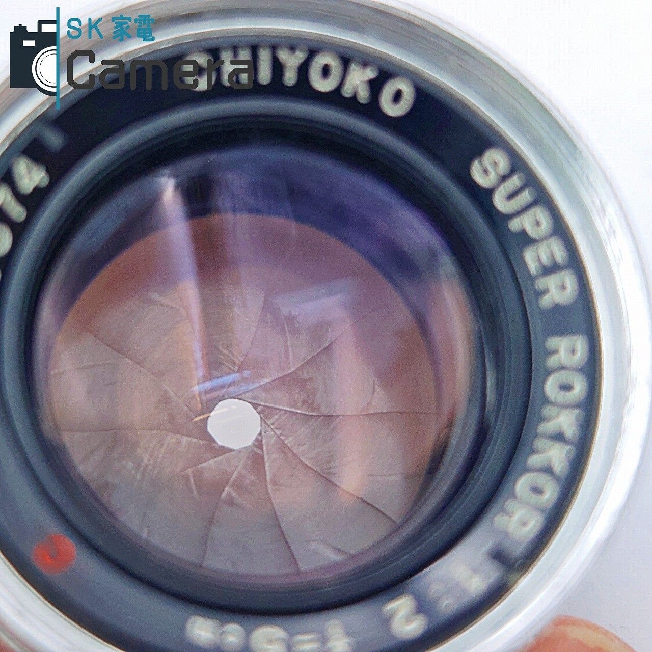 中古】 CHIYOKO SUPER ROKKOR 5cm F2 C L39 千代田光学 ロッコール