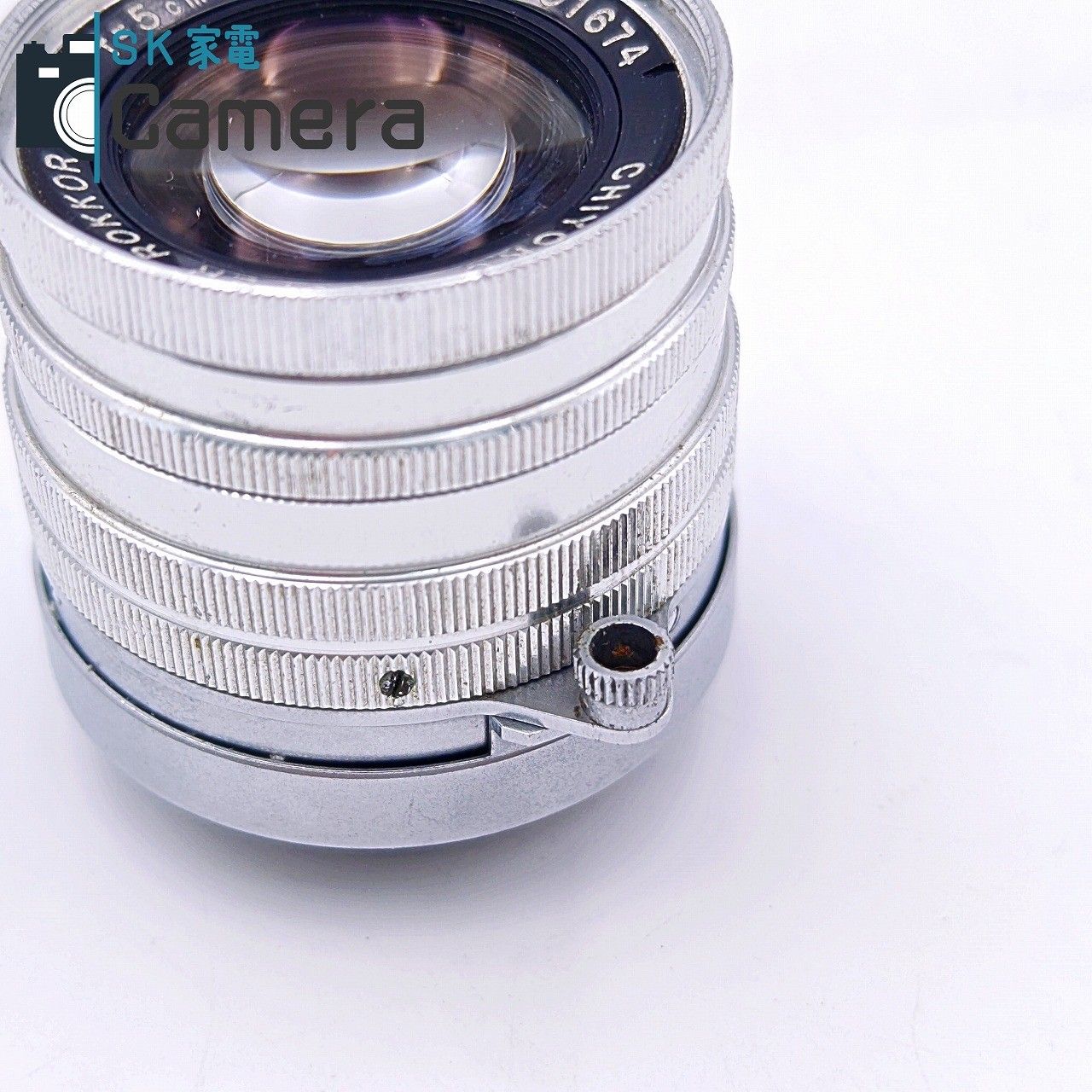 【中古】(チヨダ) Chiyoda Super Rokkor 5cm/2 (L39) 中古】 CHIYOKO SUPER ROKKOR 5cm F2 C L39 千代田光学 ロッコール