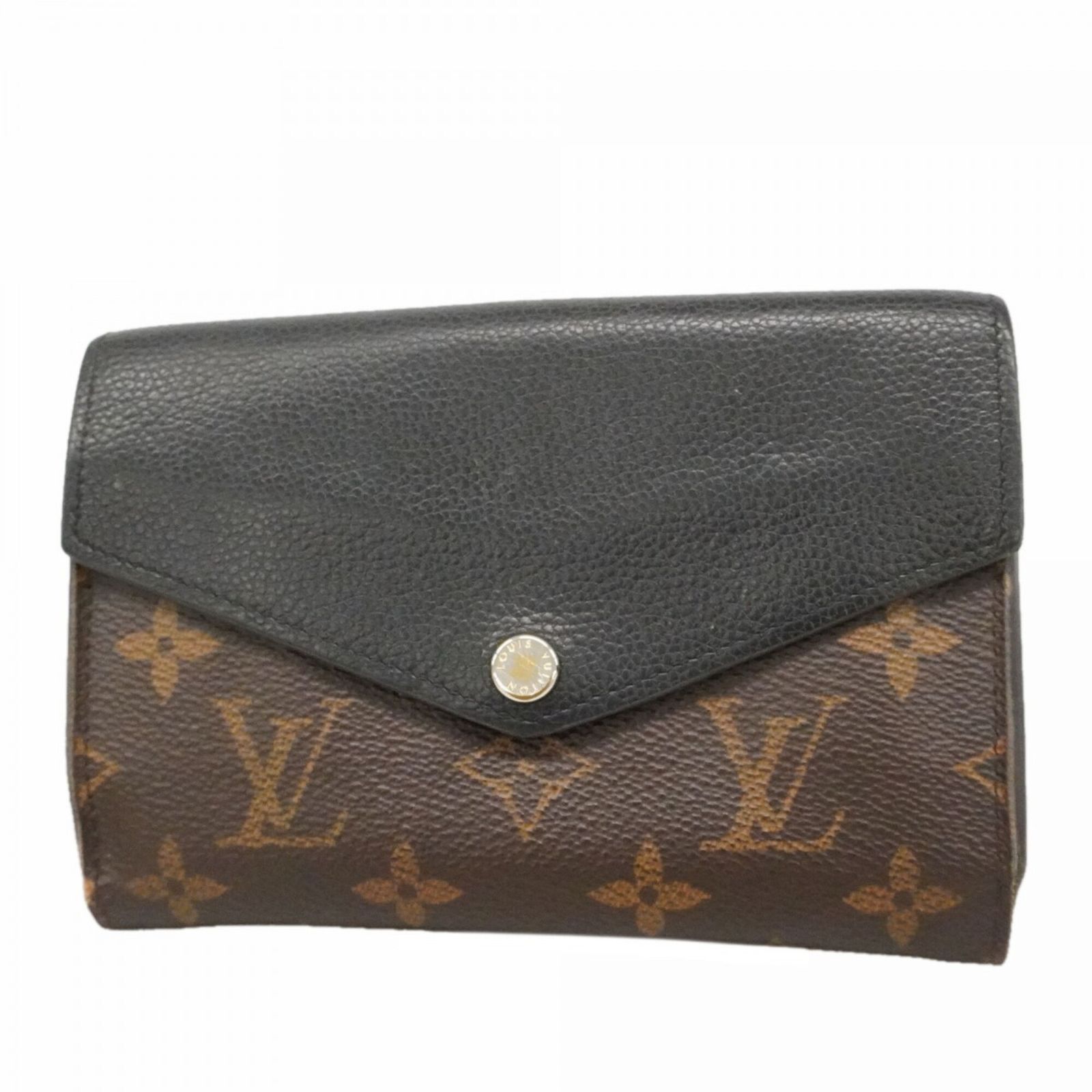 ルイ・ヴィトン(Louis Vuitton) ルイ・ヴィトン 財布 モノグラム ポルトフォイユパラスコンパクト ブラウン ノワールレディース