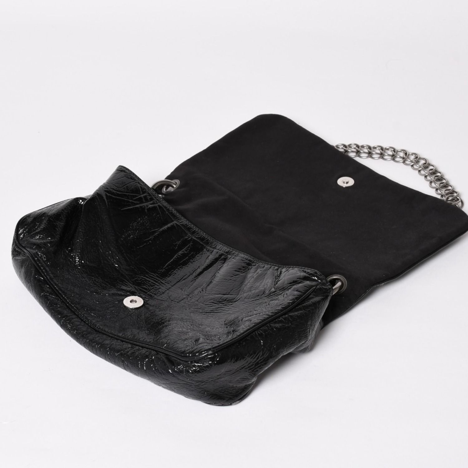 CHANEL シャネル チェーンショルダーバッグ 12番台 パテントレザー