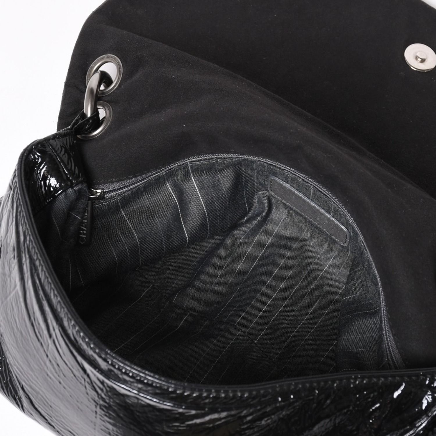 CHANEL シャネル チェーンショルダーバッグ 12番台 パテントレザー