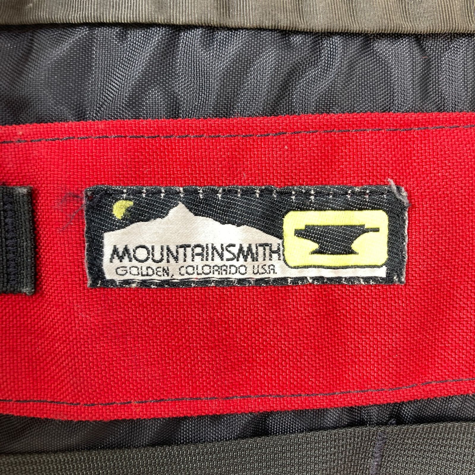 【OneSize レッド系】 1980s Mountain Smith ( マウンテンスミス ) ツアーパック Tour Pack ビンテージ オリジナル 入手困難 旧タグ 白山タグ コーデュラナイロン製 アメ 📦️OneSize レッド系 1980s Mountain Smith ( マウンテンスミス