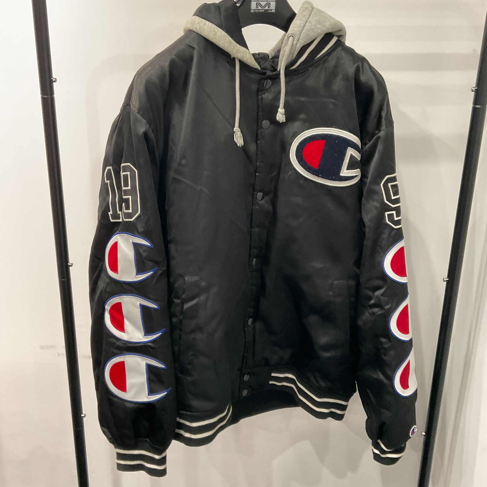 champion×シュプリーム　スタジャン　550040　黒 B26052822