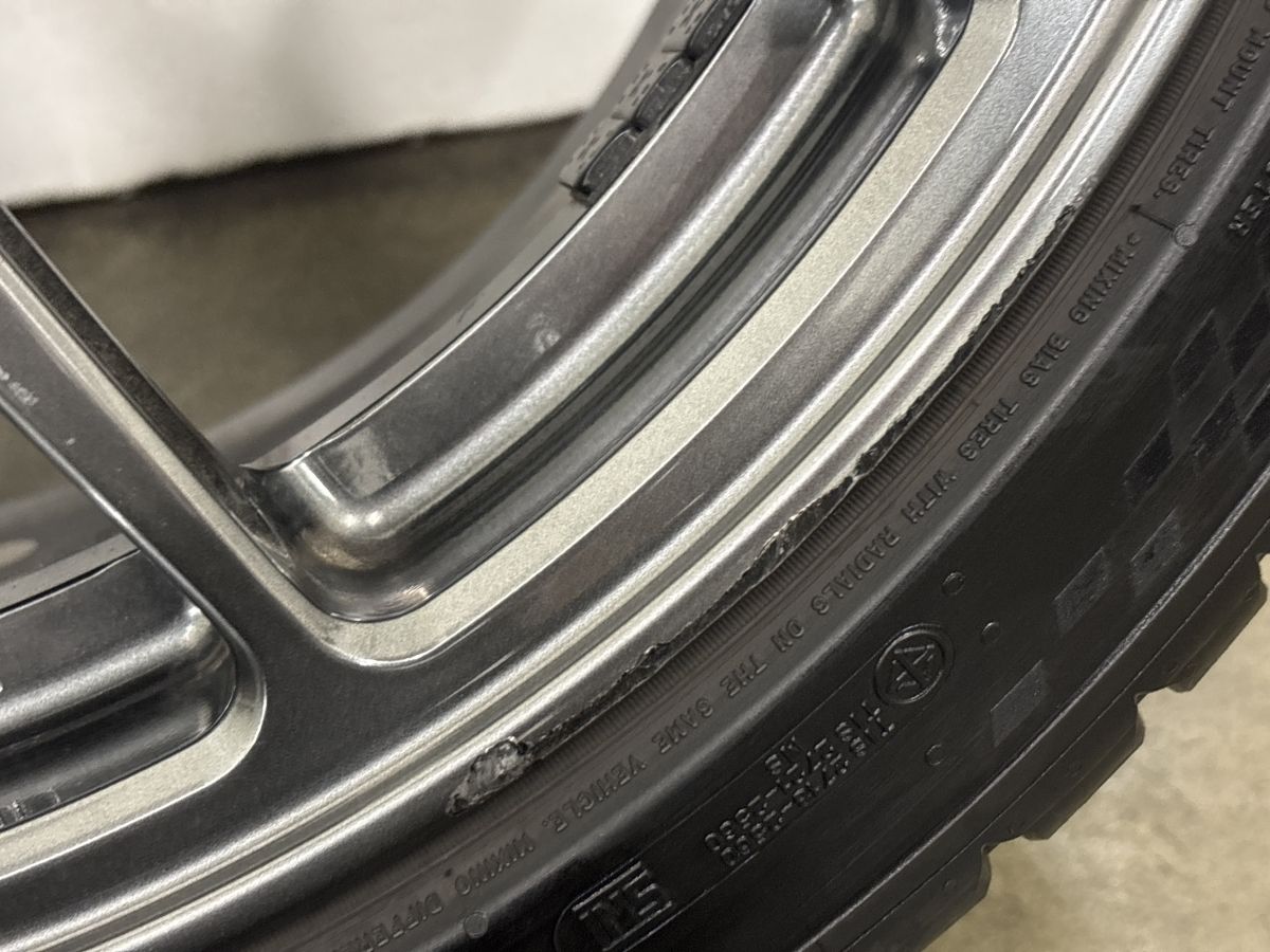 鍛造品 バリ溝】BBS RI-A 037 18in 8J +45 PCD100 パイロットスポーツ5 