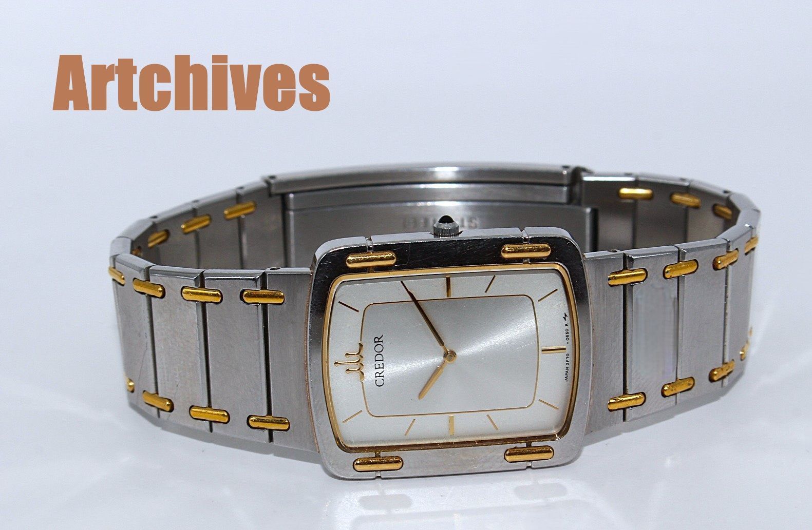 『VRW-1920』☆時計☆SEIKO (セイコー)☆2F70-5590☆クレドール☆SL文字盤 メンズ 手巻き 腕時計 稼働品☆