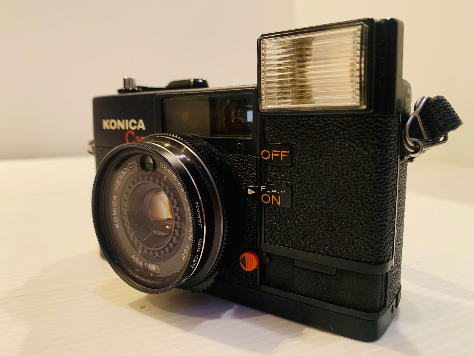 完動品】フィルムカメラ Konica C35 EF ピッカリコニカ - メルカリ