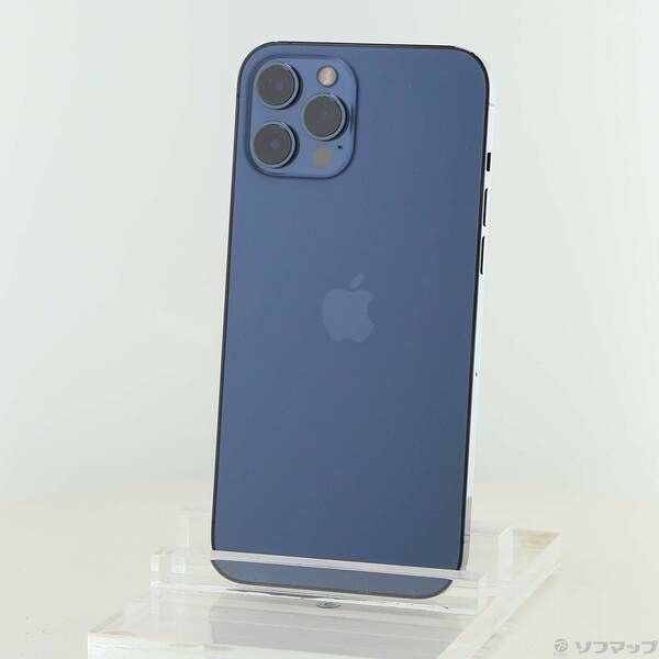 ソフマップ 〔中古品〕 iPhone12 Pro Max 256GB パシフィックブルー MGD23J／A SIMフリー【295】