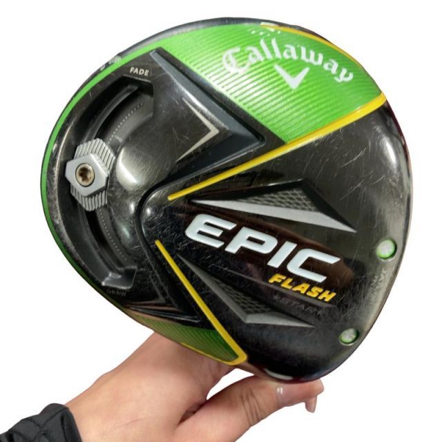 【中古】 キャロウェイ EPIC FLASH STAR 9.5° ドライバー DR リシャフト (フレックスその他) メンズ 男性用 右利き 右用 Cランク ゴルフクラブ