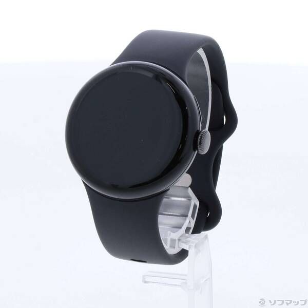 ソフマップ 〔中古品〕 Google Pixel Watch 3 41mm(Wifi) Matte Black アルミケース／Obsidian アクティブバンド GA05757-US【262】