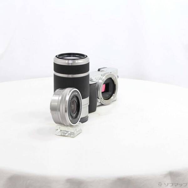 ソフマップ 〔中古品〕 α6400 ILCE-6400Y ダブルズームレンズキット シルバー【198】