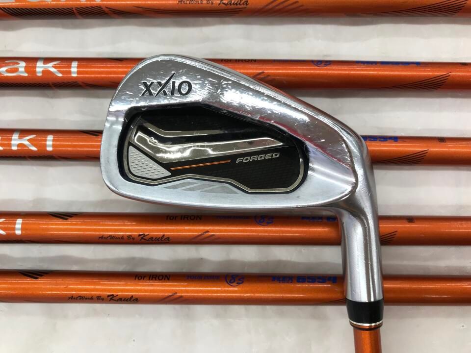 ダンロップ　XXIO FORGED 2017 オレンジモデル　Miyazaki Kaula 8 for IRON　Sフレックス　アイアンセット　中古　ゴルフドゥ！荒川沖店【最短即日発送】