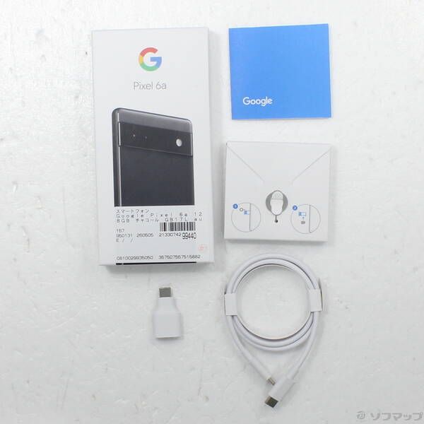 中古】Google Pixel 6a 128GB チャコール SIMフリー - メルカリ