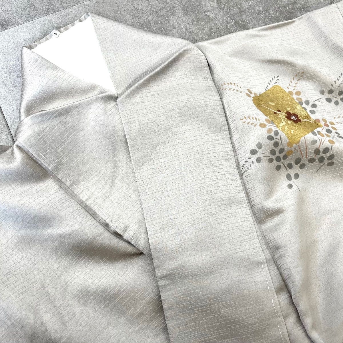 美品 逸品 上品 金彩 刺繍入り 正絹 訪問着 K1462 - メルカリ
