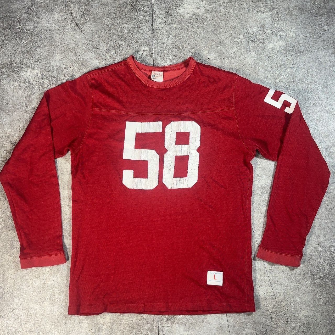Champion チャンピオン 小文字ランタグ ランナーズタグ 50's 60's