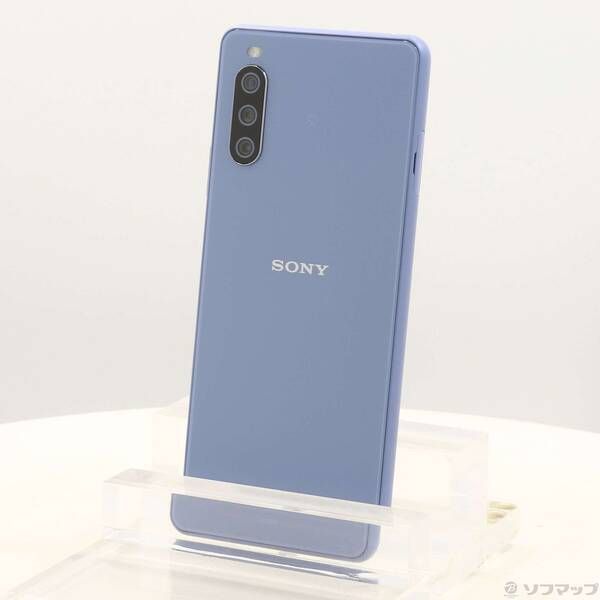ソフマップ 〔中古品〕 Xperia 10 III 128GB ブルー SOG04 auロック解除SIMフリー【196】
