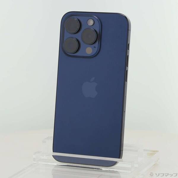 ソフマップ 〔中古品〕 iPhone15 Pro 128GB ブルーチタニウム MTUA3J／A SIMフリー【352】