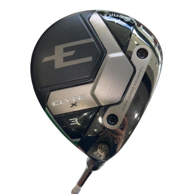 【中古】 キャロウェイ ELYTE X 3W フェアウェイウッド FW VENTUS GREEN 50 for CW(ELYTE FW) (フレックスS) メンズ 男性用 右利き 右用 Cランク ゴルフクラブ