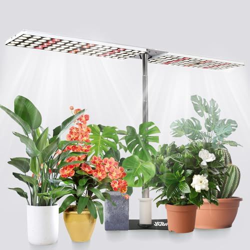 100W 植物育成ライト スタンド付き LED 白いフルスペクトルLED植物ライト 室内栽培 苗木栽培 顕花植物栽培向け水耕栽培ランプ 植物栽培工場 温室/園芸に適用as 82633a56