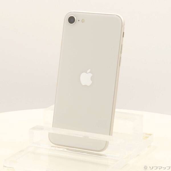 ソフマップ 〔中古品〕 iPhone SE 第3世代 64GB スターライト MMYD3J／A SIMフリー【198】