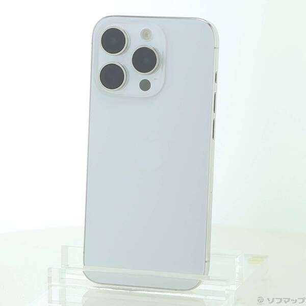 ソフマップ 〔中古品〕 iPhone15 Pro 128GB ホワイトチタニウム MTU83J／A SIMフリー【344】
