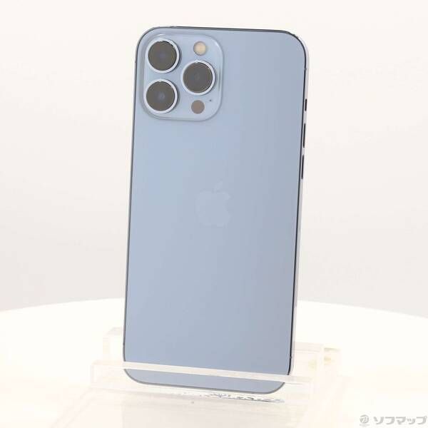 ソフマップ 〔中古品〕 iPhone13 Pro Max 128GB シエラブルー MLJ73J／A SIMフリー【262】