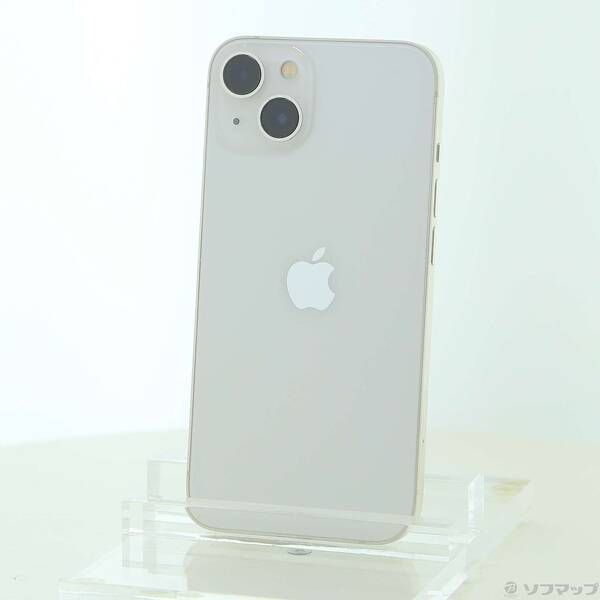 ソフマップ 〔中古品〕 iPhone13 128GB スターライト MLND3J／A SIMフリー【198】