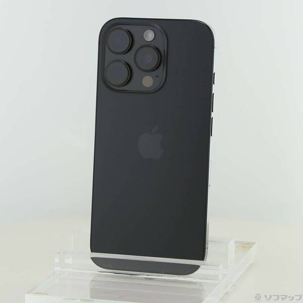 ソフマップ 〔中古品〕 iPhone16 Pro 256GB ブラックチタニウム MYN03J／A SIMフリー【262】