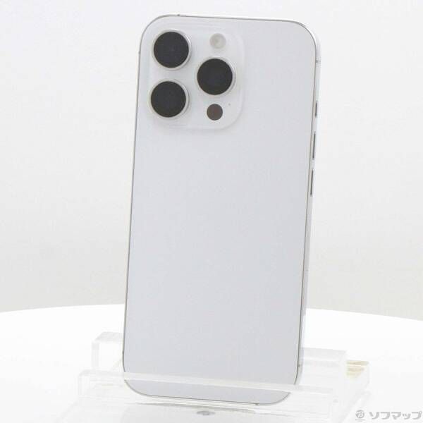 ソフマップ 〔中古品〕 iPhone16 Pro 256GB ホワイトチタニウム MYN13J／A SIMフリー【305】