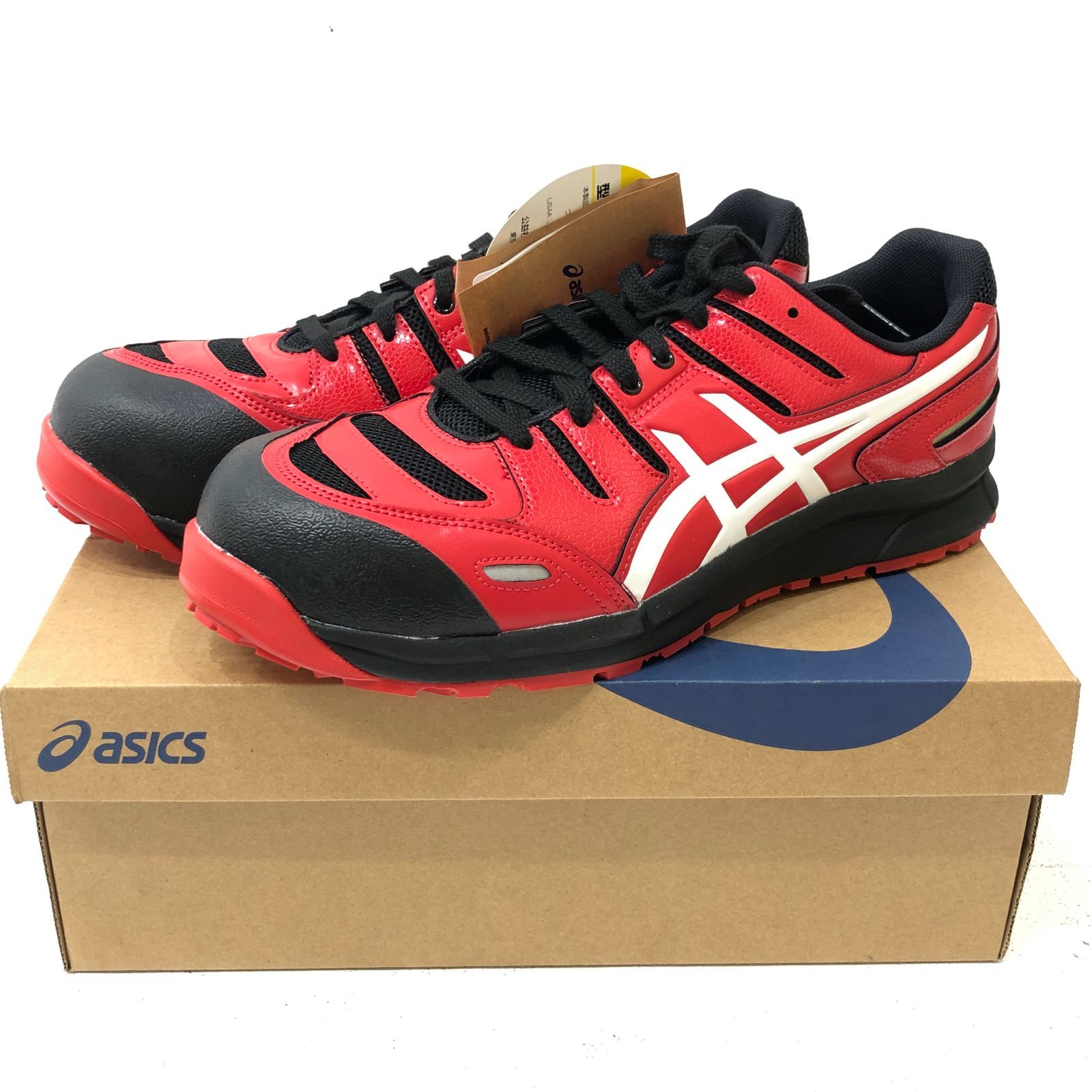 小牧店】asics WINJOB CP103 WIDE プロスニーカー 28cm レッド