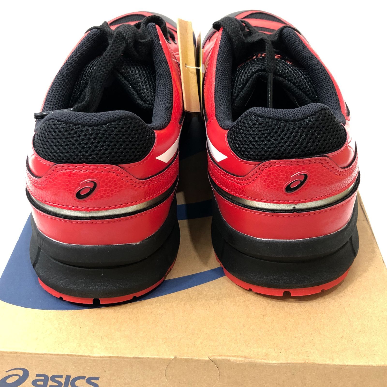 小牧店】asics WINJOB CP103 WIDE プロスニーカー 28cm レッド