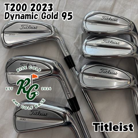 【中古】アイアンセット タイトリスト T200 2023◆Dynamic Gold 95◆S200◆30.5[8750]
