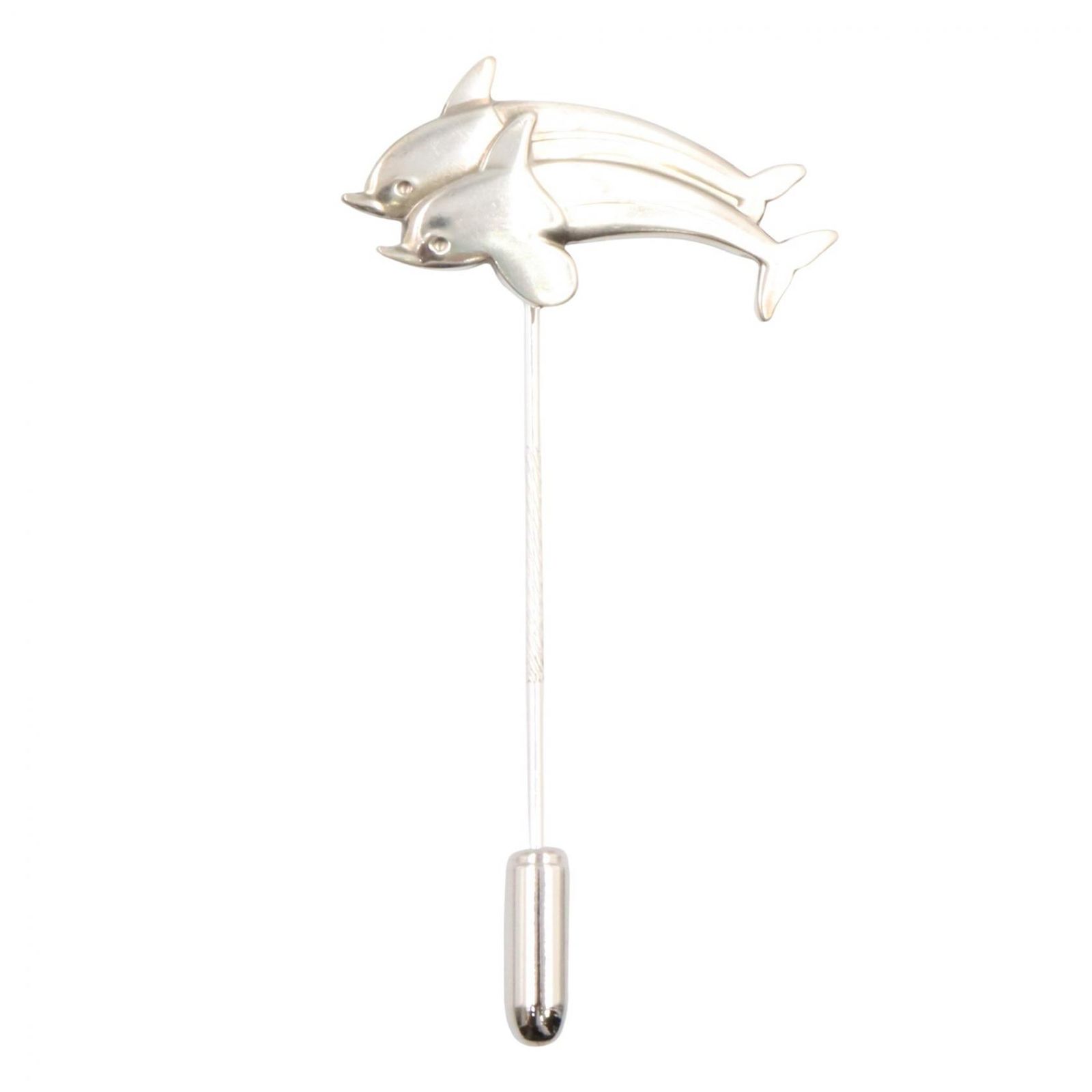 ジョージ・ジェンセンのイルカデザインとリース型のブローチセット ジョージジェンセン Georg Jensen ブローチ ピンブローチ イルカ