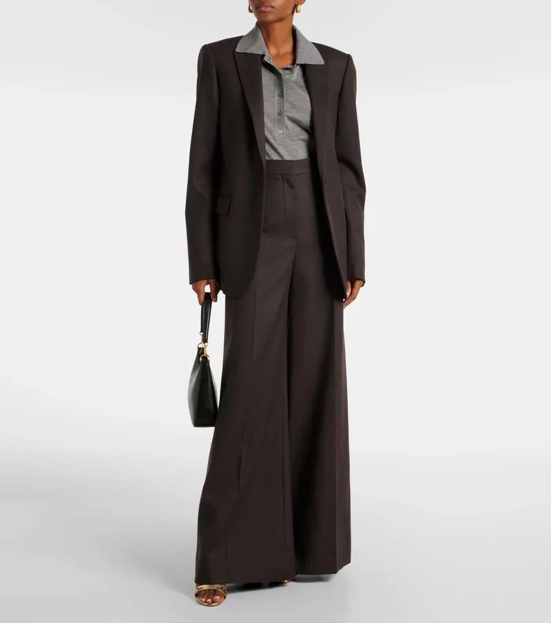 【新品未使用】ステラマッカートニー STELLA McCARTNEY ウール ボディスーツ ニット XS グレー