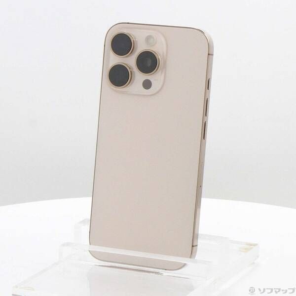 ソフマップ 〔中古品〕 iPhone16 Pro 128GB デザートチタニウム MYMX3J／A SIMフリー【352】