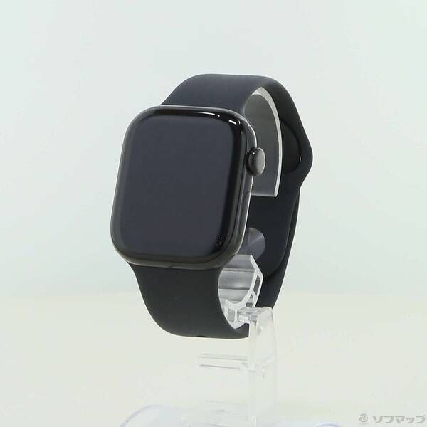 ソフマップ 〔中古品〕 Apple Watch Series 10 GPS 42mm ジェットブラックアルミニウムケース ブラックスポーツバンド【258】