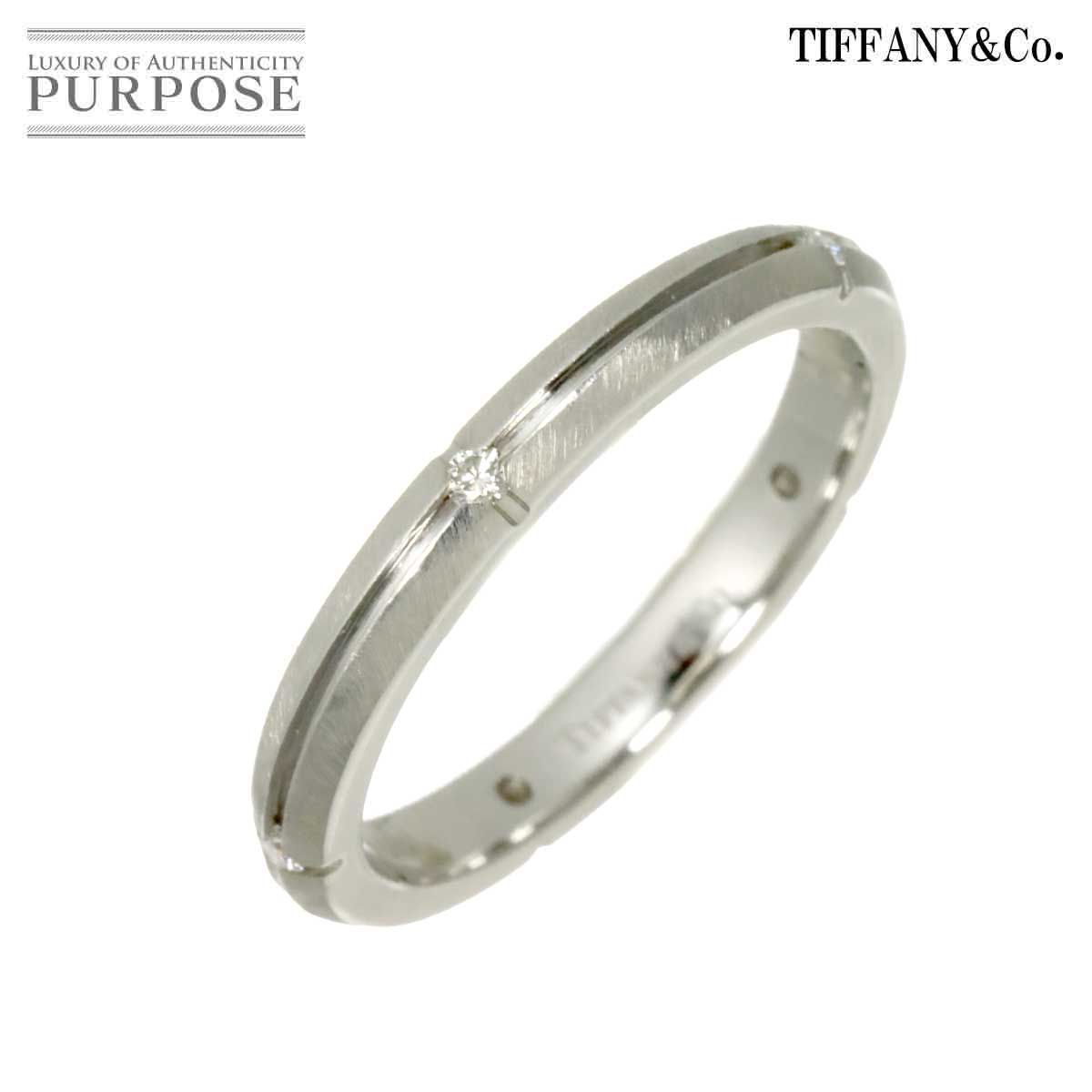 ティファニー TIFFANY&Co. ストリーメリカ 7号 リング ダイヤ K18 WG ホワイトゴールド 750 指輪 Streamerica Ring 90320597