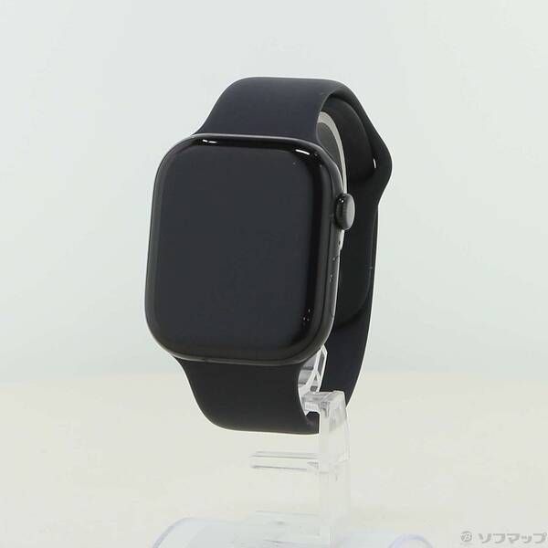 ソフマップ 〔中古品〕 Apple Watch Series 10 GPS 46mm ジェットブラックアルミニウムケース ブラックスポーツバンド【262】