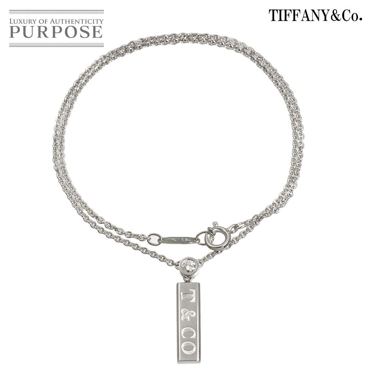ティファニー TIFFANY&CO. ダイヤ ブレスレット 30.5cm K18 WG ホワイトゴールド 750 Bracelet 90321499