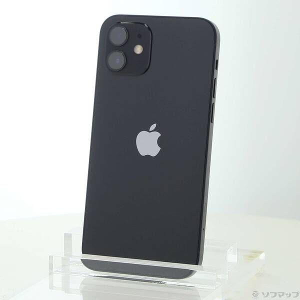 ソフマップ 〔中古品〕 iPhone12 64GB ブラック MGHN3J／A SIMフリー【371】