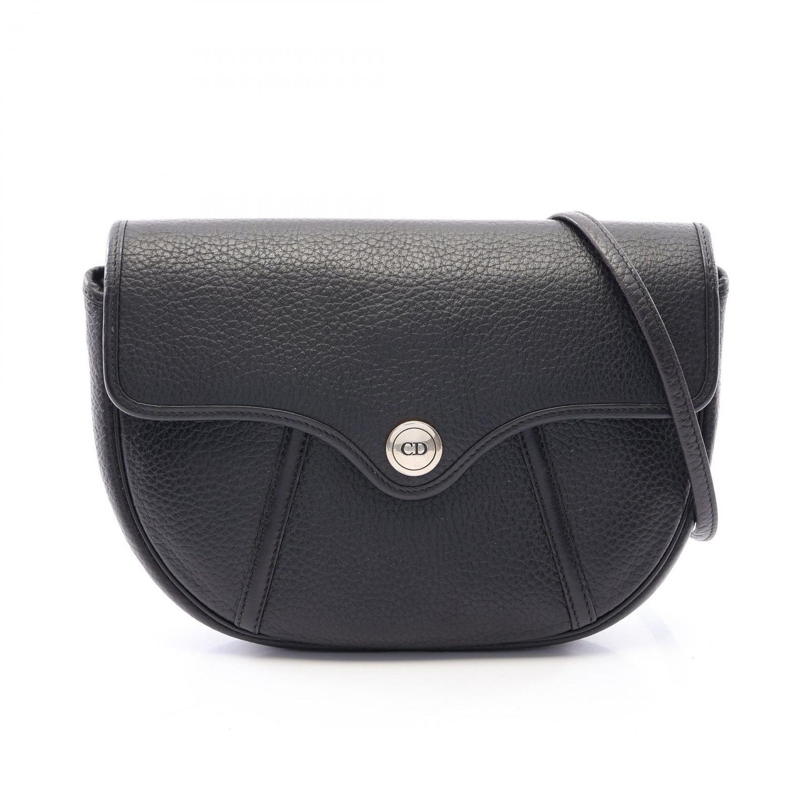 Christian Dior ショルダーバッグ 黒 CDロゴ クリスチャンディオール Christian Dior ショルダーバッグ CDロゴ