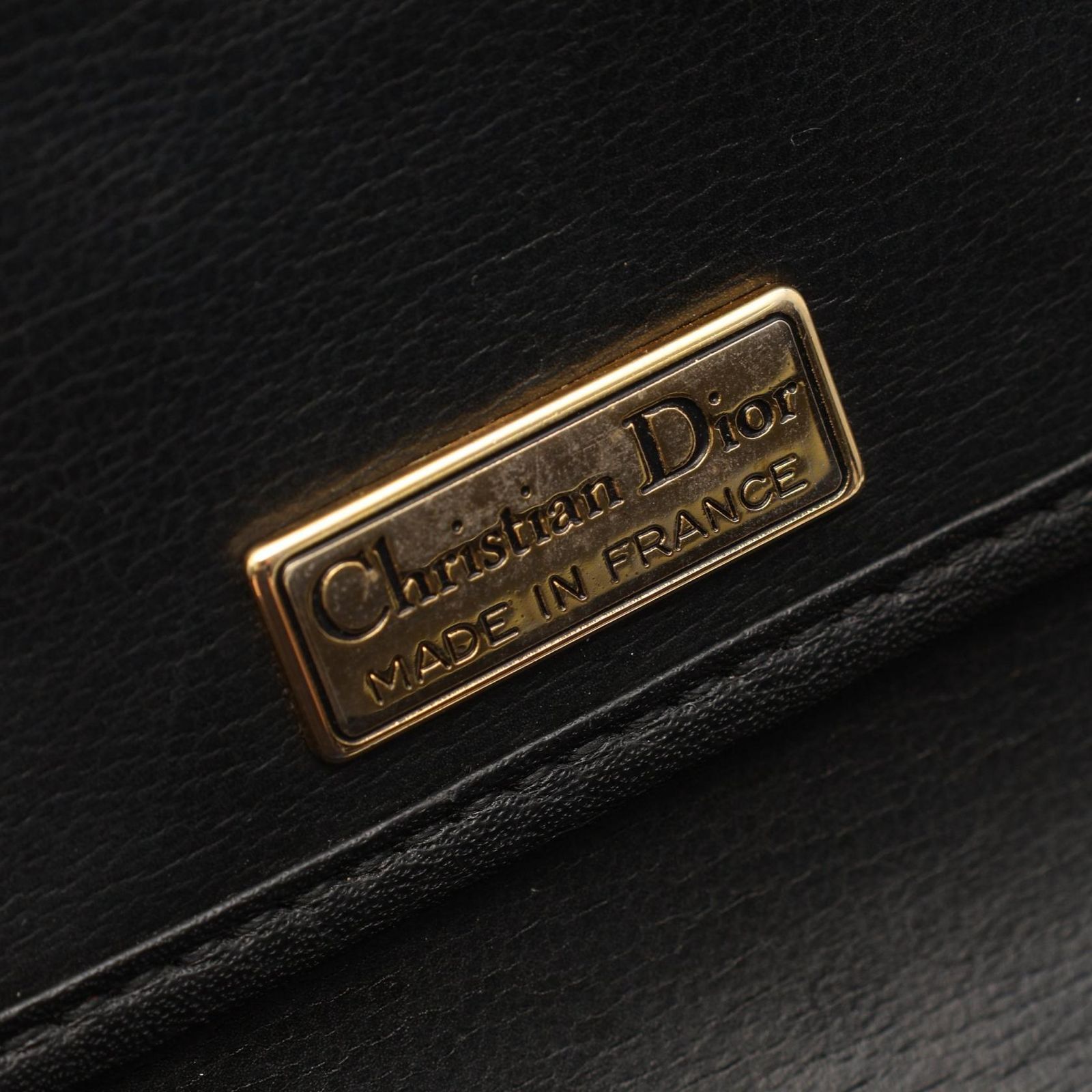 クリスチャンディオール Christian Dior ショルダーバッグ CDロゴ 