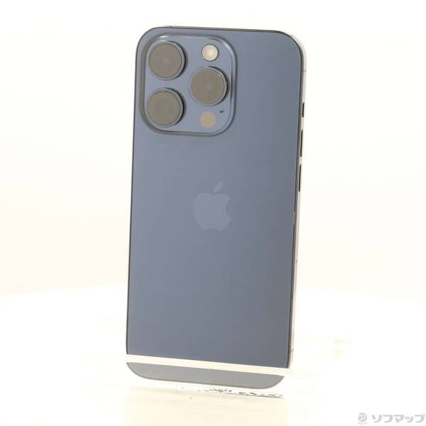 ソフマップ 〔中古品〕 iPhone15 Pro 128GB ブルーチタニウム MTUA3J／A SIMフリー【262】