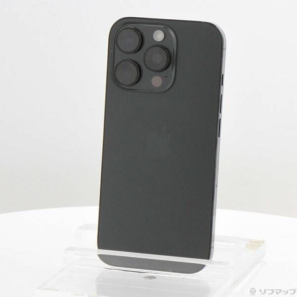 ソフマップ 〔中古品〕 iPhone16 Pro 256GB ブラックチタニウム MYN03J／A SIMフリー【305】