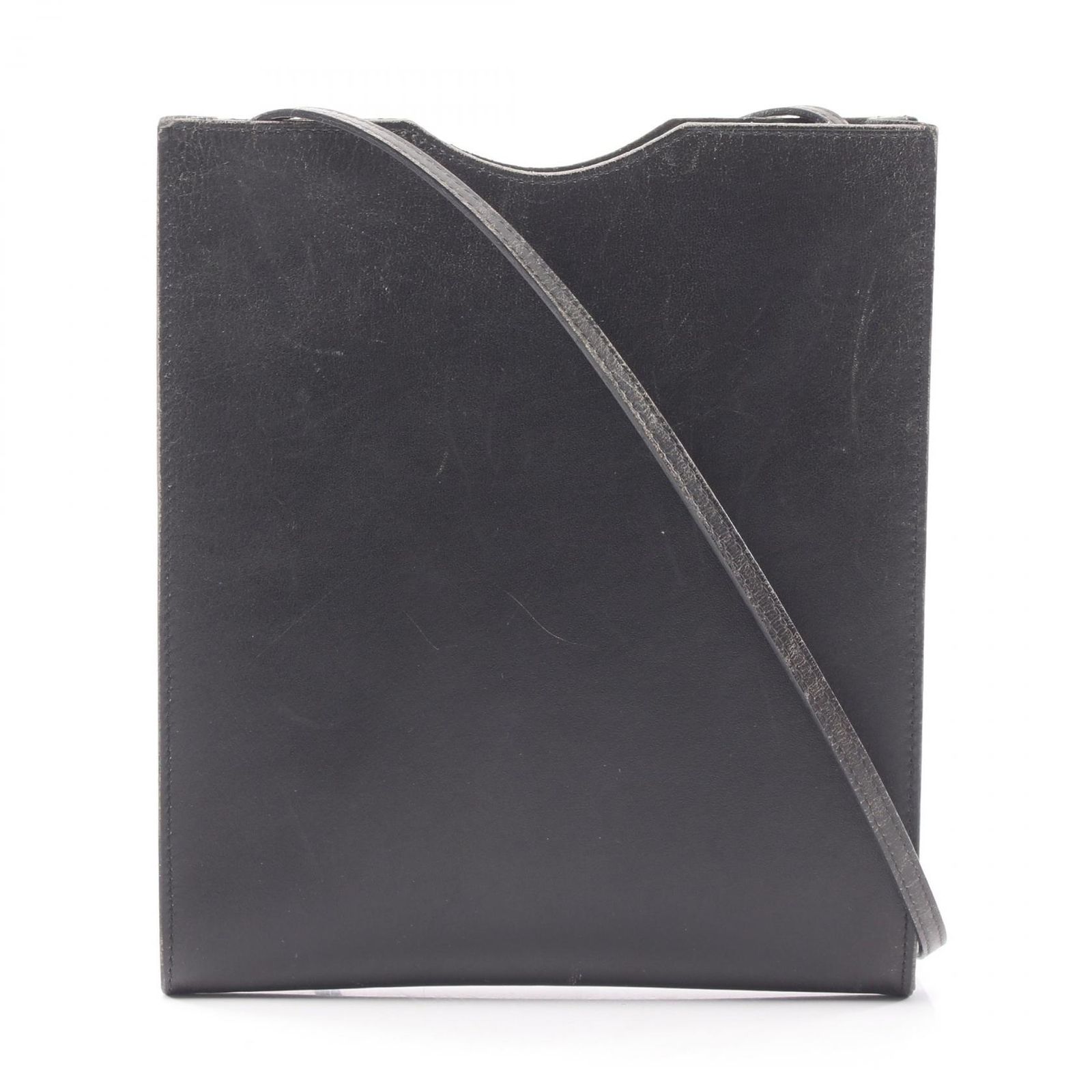 エルメス HERMES ショルダーバッグ オニメトゥ ブラック カーフ（牛革） オメニトゥ ブラック レディース Used A